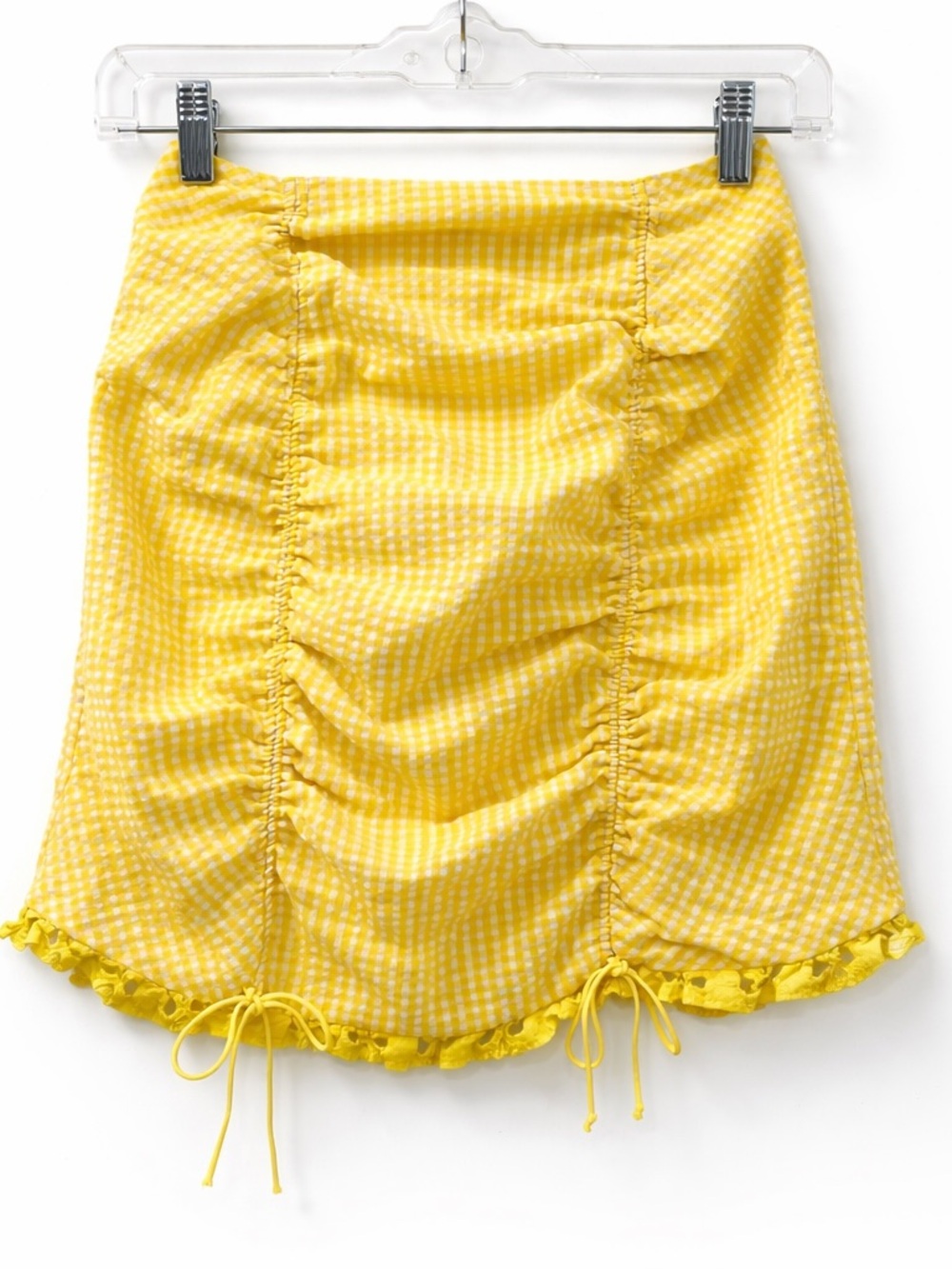For Love and Lemons Yellow Picnic Skirt size XS - Picture 1 of 3